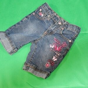 Total Girl Denim Shorts Size 4 Slim